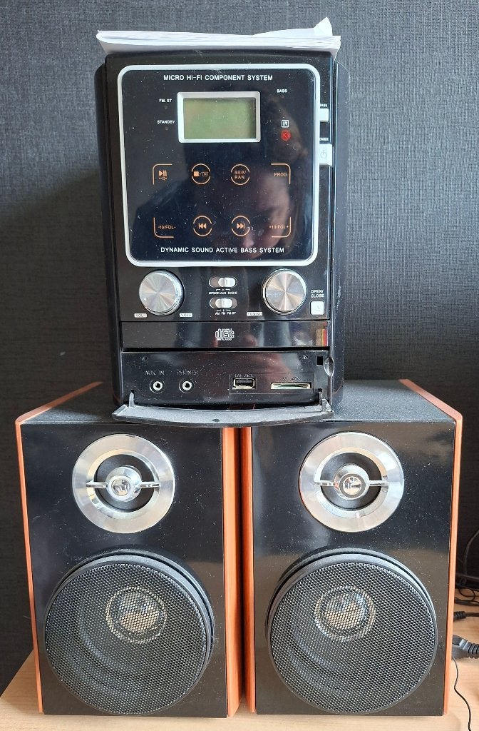 chaine hi-fi, Audio, Tv en Foto, Stereoketens, Ophalen, Zo goed als nieuw, Overige merken, Microset