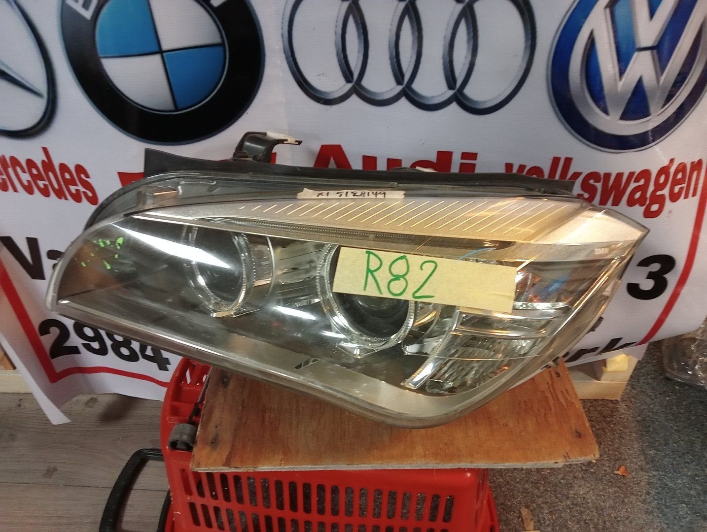 Koplamp BMW X1 E84 Xenon 90018090 Links Led, Auto-onderdelen, Verlichting, BMW, Gebruikt, Ophalen of Verzenden