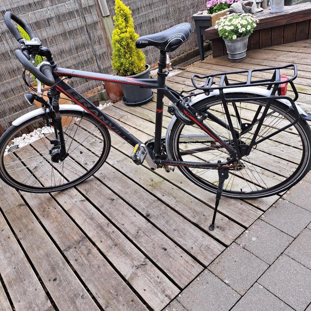 Herenfiets, Gebruikt, Velgrem, Versnellingen, Ophalen