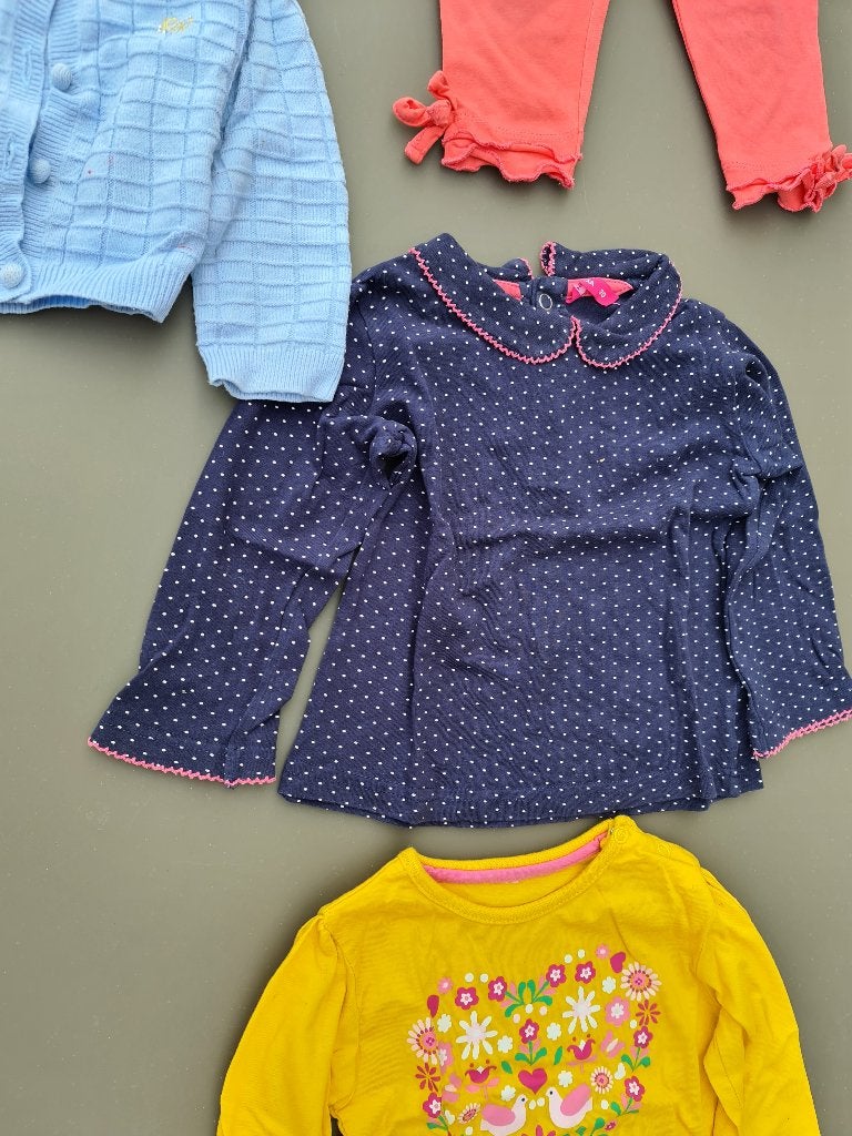 longsleeve, t-shirt Hema 80, Kinderen en Baby's, Babykleding | Maat 80, Ophalen, Zo goed als nieuw