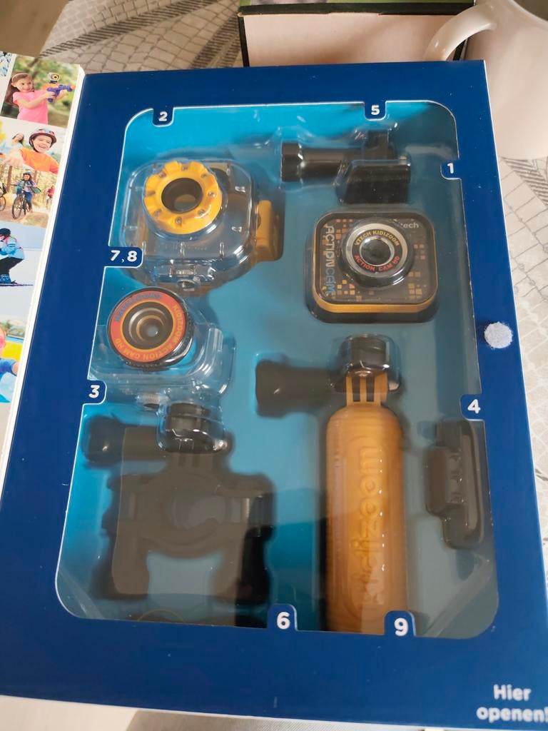 VTech camera kidizoom, Ophalen
