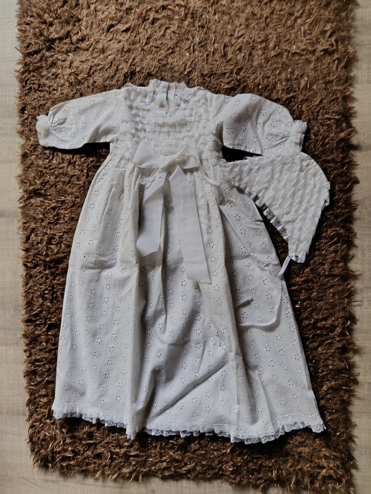 doop kledij uit de jaren 70 tig, Kinderen en Baby's, Babykleding | Baby-kledingpakketten, Ophalen, Zo goed als nieuw, Maat 56