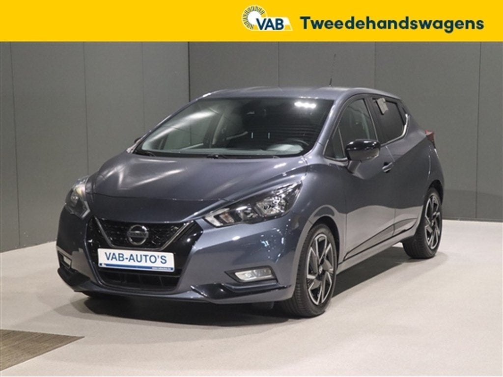 Nissan Micra   N-DESIGN 1.0L IG-T CVT, Automaat, Zwart, 5 zetels, Overige carrosserie