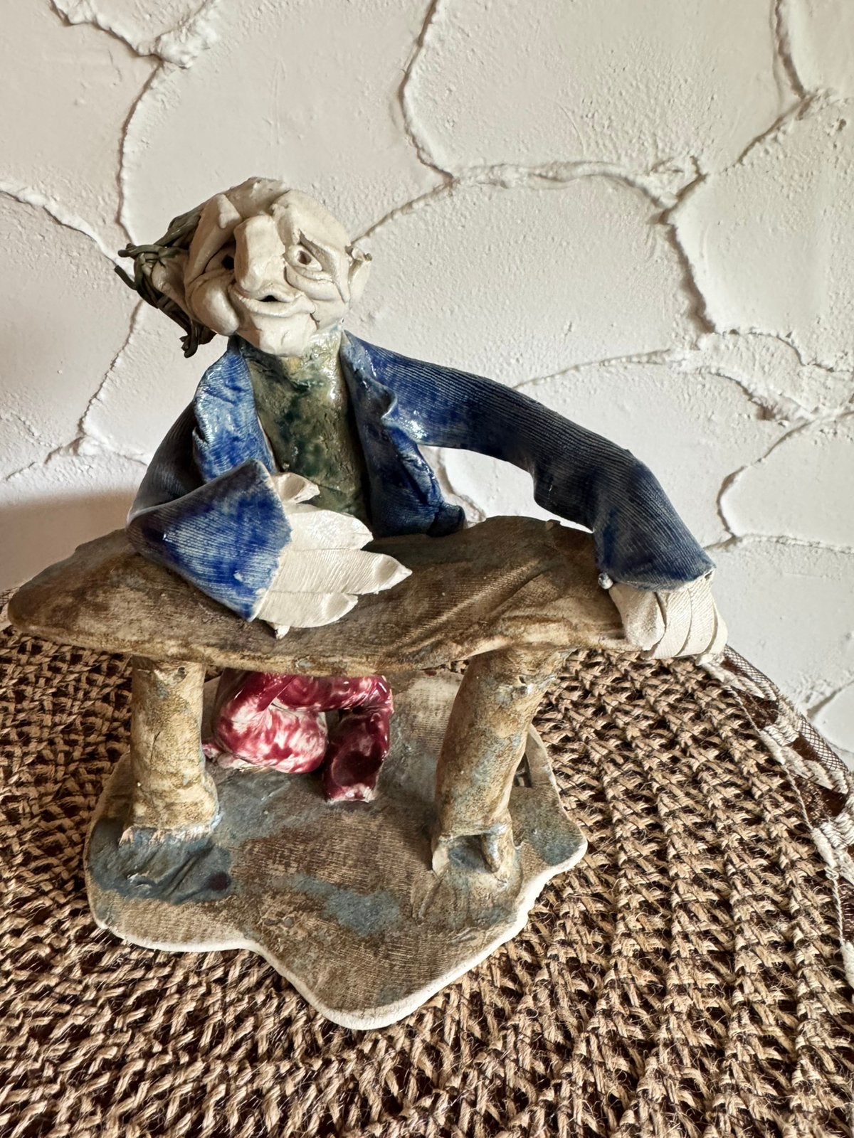 Trol op paddenstoel, Antiek en Kunst, Antiek | Porselein, Ophalen of Verzenden
