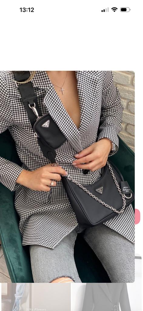 Sac bandoulière, Bijoux, Sacs & Beauté, Sacs | Sacs à bandoulière, Enlèvement ou Envoi, Comme neuf, Noir