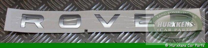 Oplegletters Rover achterzijde titaan zilver RR sport 2005-2, Neuf, -, -, -
