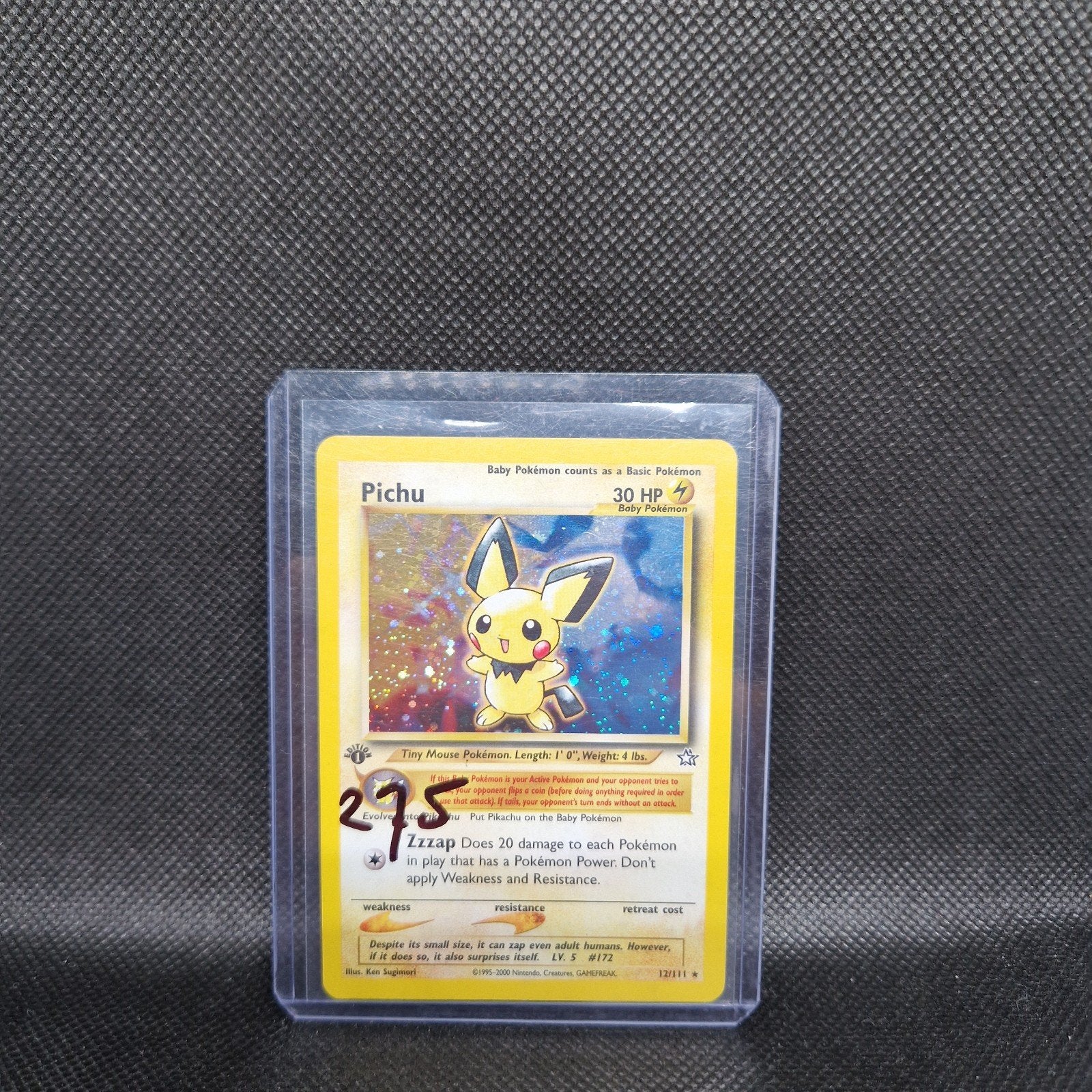 Pichu 1st Edition Neo Genesis, Ophalen of Verzenden