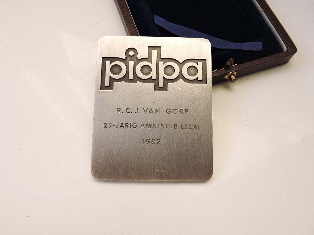 Médaille patrimoine industriel PIDPA ANVERS, Collections, Marques & Objets publicitaires, Enlèvement ou Envoi