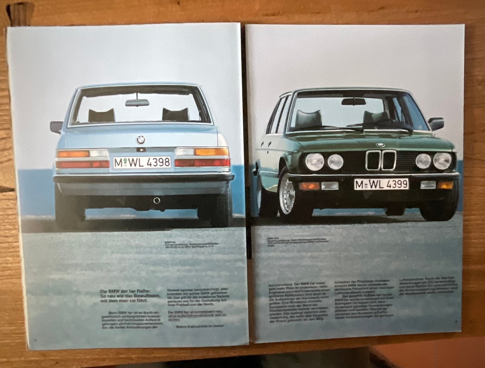 BMW 518 luxe brochure 1982, Verzenden, Zo goed als nieuw, BMW