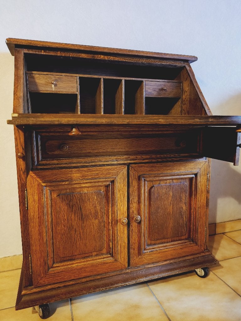Secretaire  klassiek hout, Ophalen, Gebruikt, Klassiek