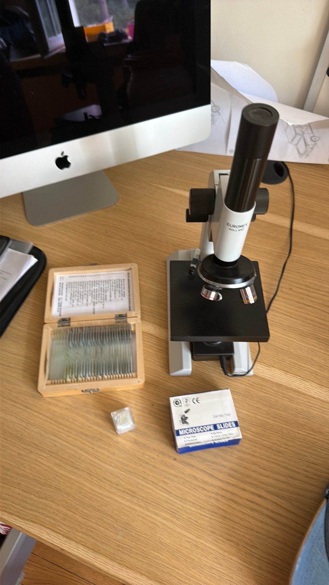 Microscoop, Audio, Tv en Foto, Optische apparatuur | Microscopen, Ophalen, Zo goed als nieuw