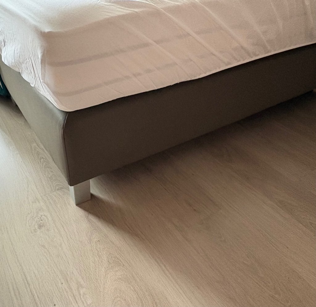 2xBoxspring en hoofdsteun gratis, Ophalen, Gebruikt, 90 cm, Eenpersoons