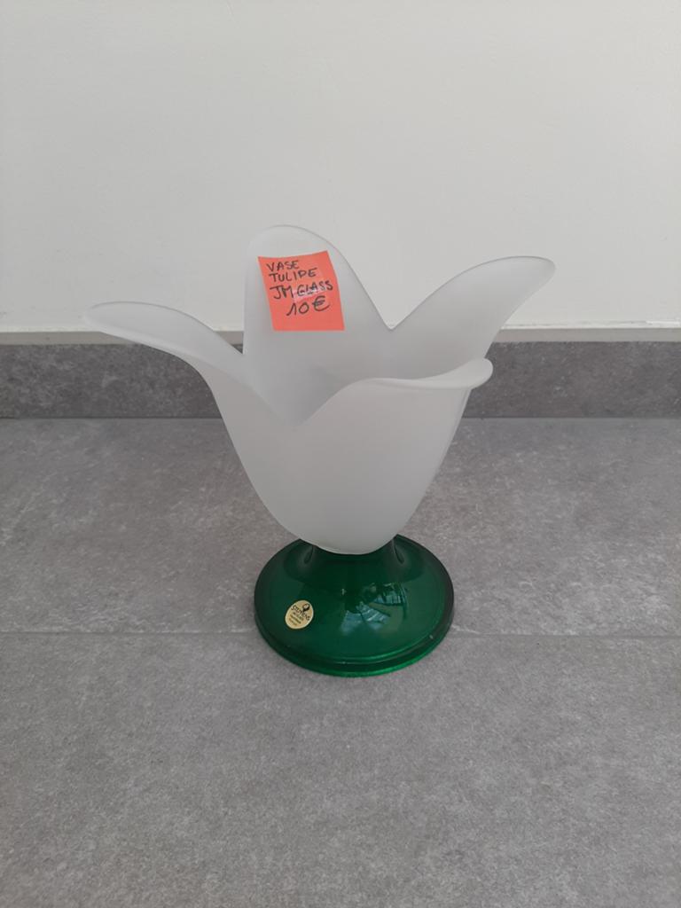 Vase tulipe Stephens JM-Glass, Enlèvement