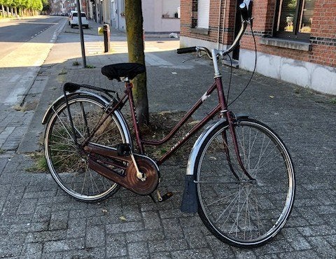mooie,stevige NORTA damesfietsz,nagezien-alles werkt!, 50 à 53 cm, Enlèvement, Utilisé, Frein sur jante