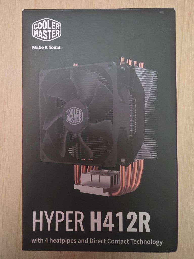 Cooler Master Hyper H412R Refroidisseur CPU, Informatique & Logiciels, Enlèvement, Neuf