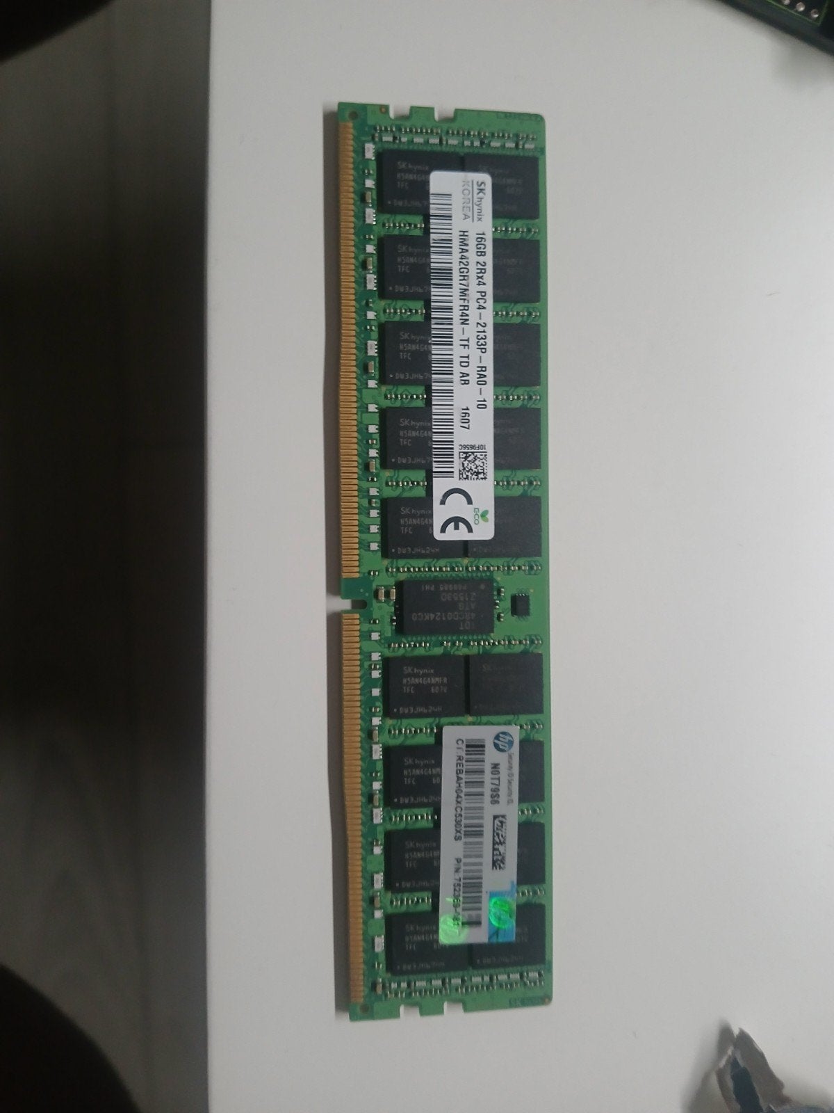 16gb ram 1x stick, Computers en Software, Ophalen, Gebruikt, DDR4, Desktop