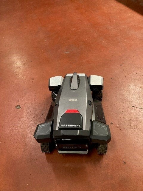 grasrobot zonder oplaadstation, Ophalen, Gebruikt, Airseekers