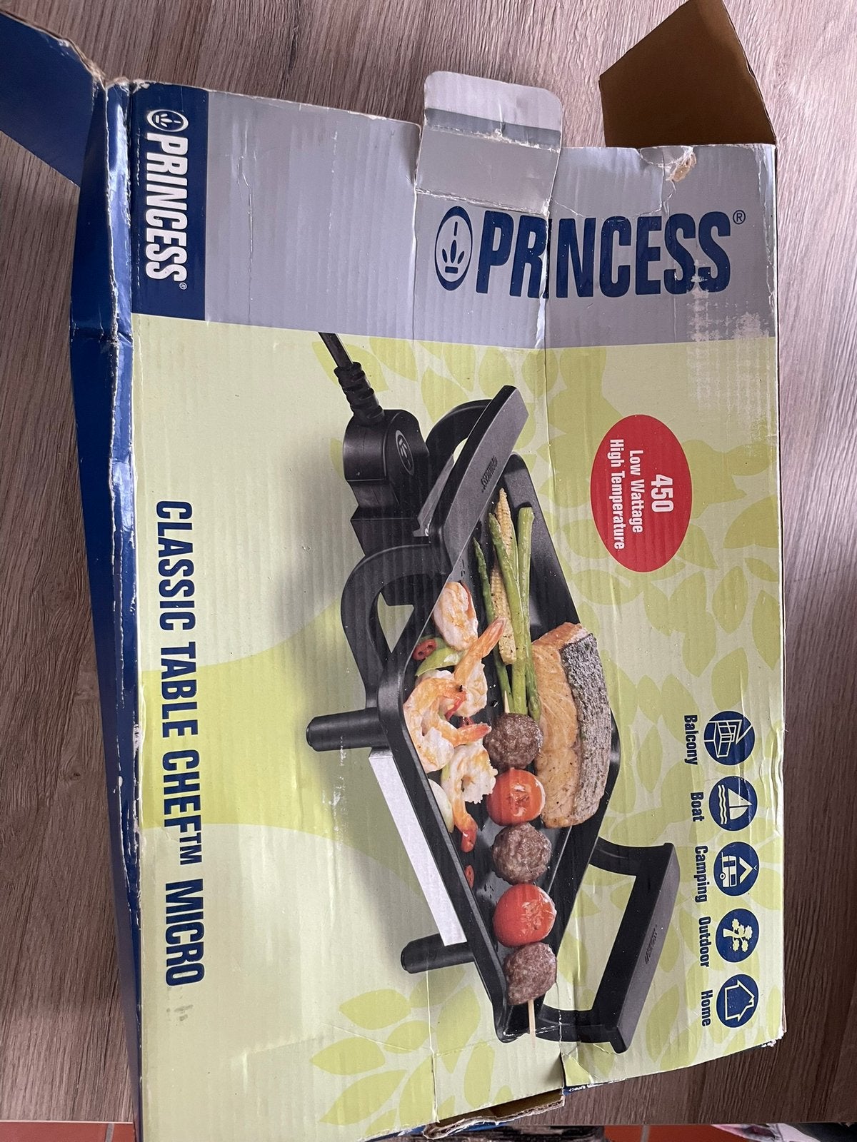 Kleine tafel/bakplaat Princess, Ophalen, Gebruikt