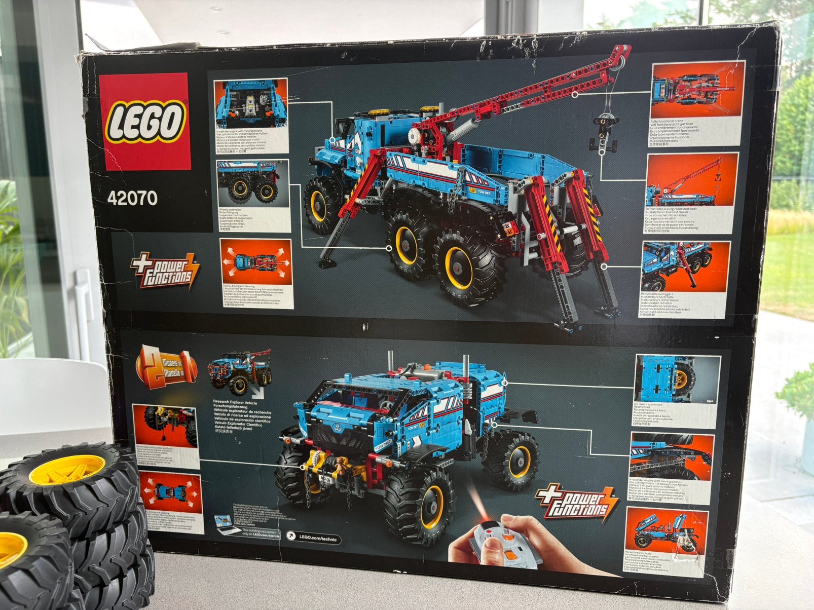 Lego Technic Set 42070 - volledig, Lego, Ophalen of Verzenden, Zo goed als nieuw, Complete set