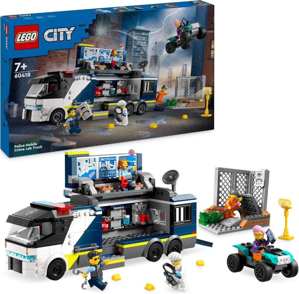 Neuf - Lego Le laboratoire de police scientifique mobile, Neuf, City, Enlèvement ou Envoi, Lego