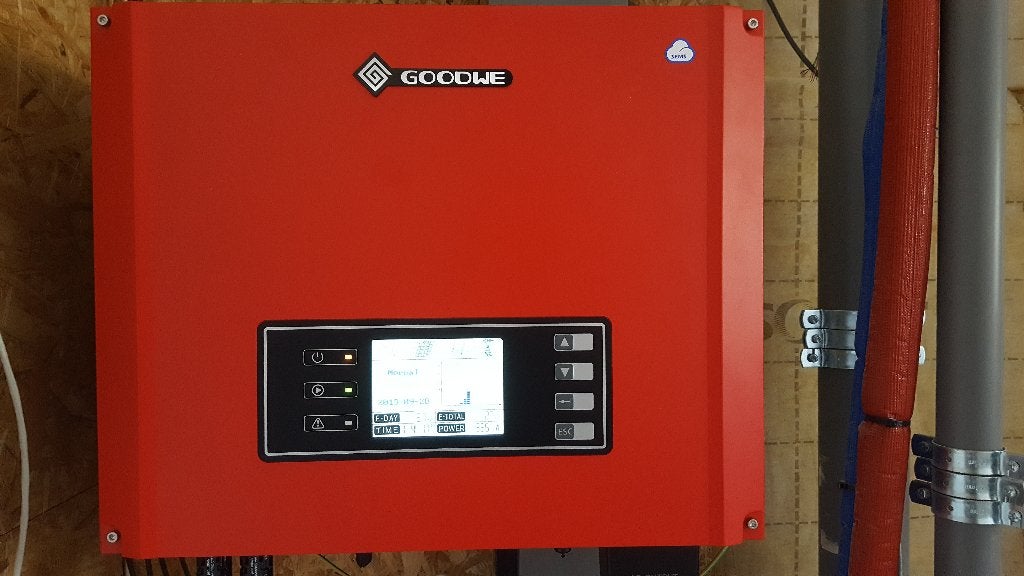 Goodwe GW5000-DT, Bricolage & Construction, Panneaux solaires & Accessoires, Enlèvement, Utilisé, Système complet