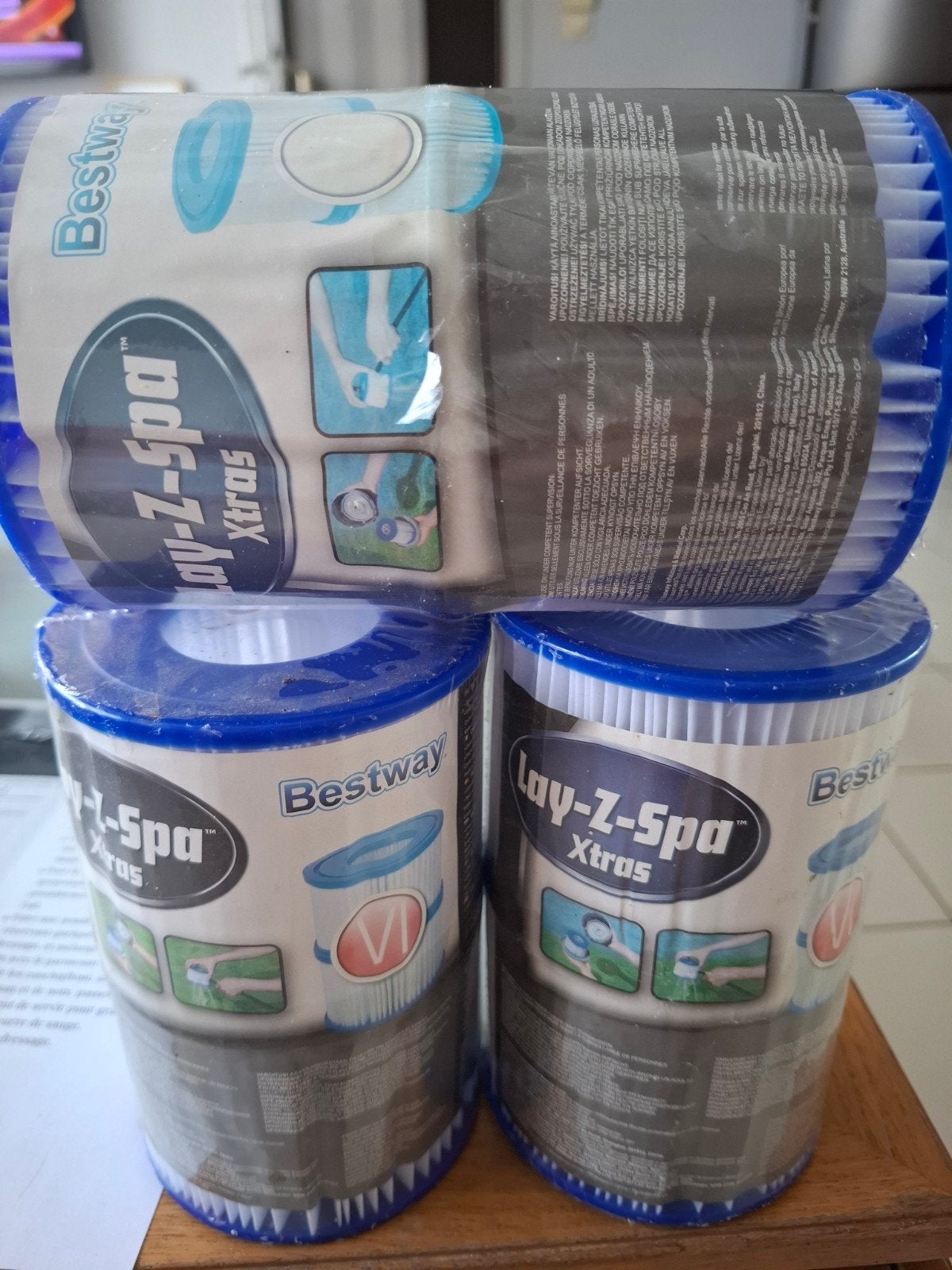 Filtre spa VI Bestway, Ophalen