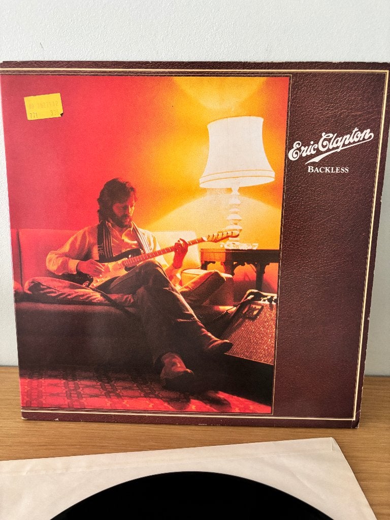 LP - Eric Clapton - Backless, Ophalen of Verzenden, Gebruikt