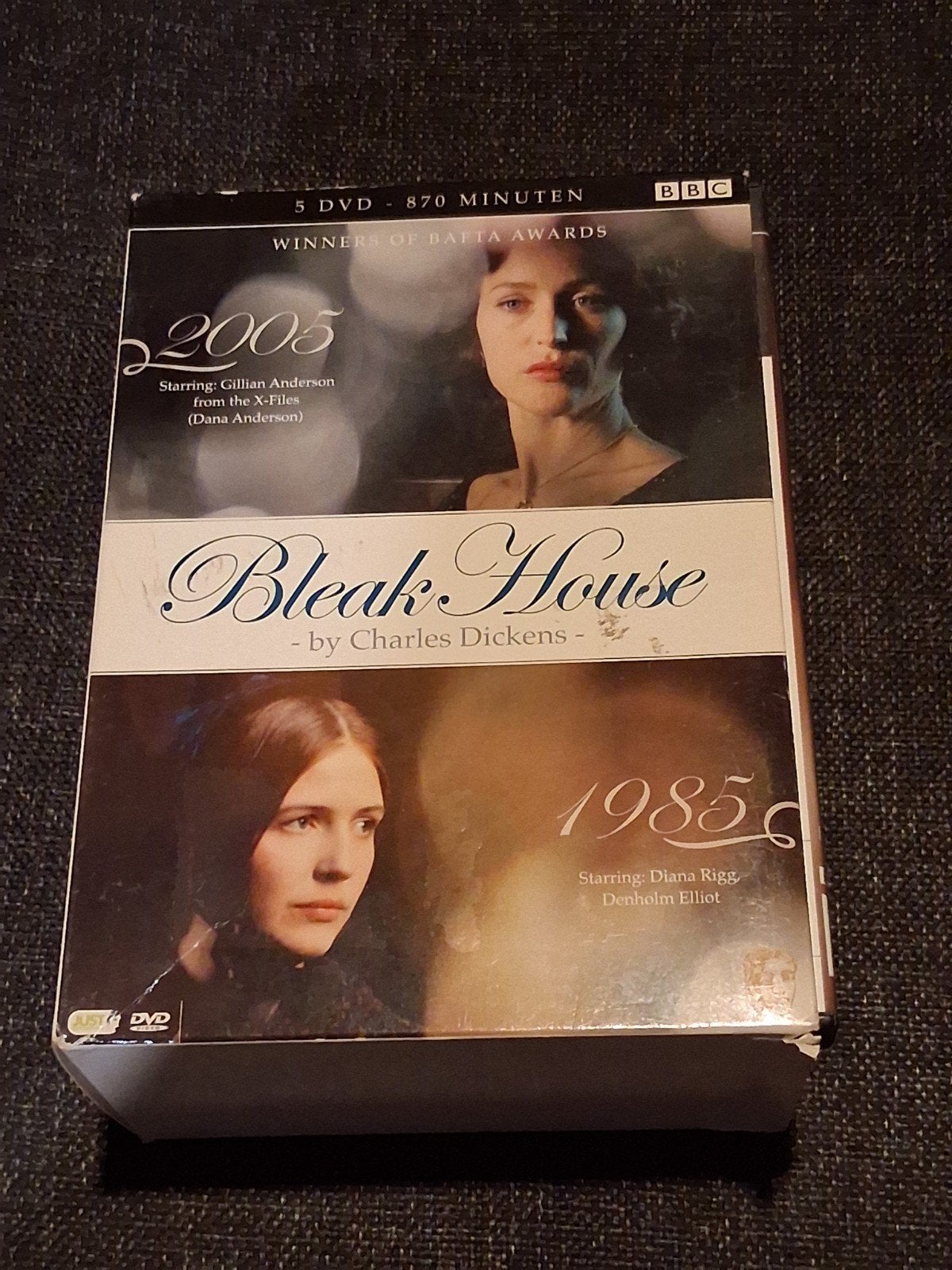 5 dvd-box Bleak house by charles Dickens (1985 / 2005), Cd's en Dvd's, Engels, Historisch of Kostuumdrama, Nederlands, Ophalen of Verzenden