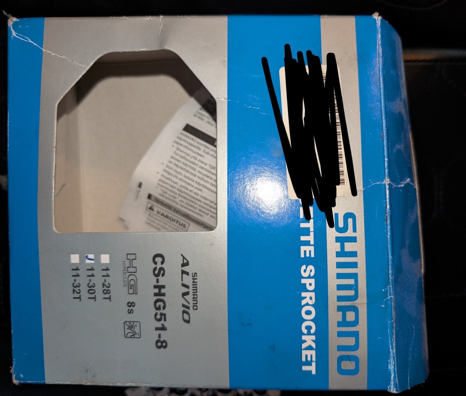 Nieuwe Shimano Alivio CS-HG51-8 Cassette (8-speed, 11-30T) –, Ophalen of Verzenden, Nieuw, Overige typen, Shimano