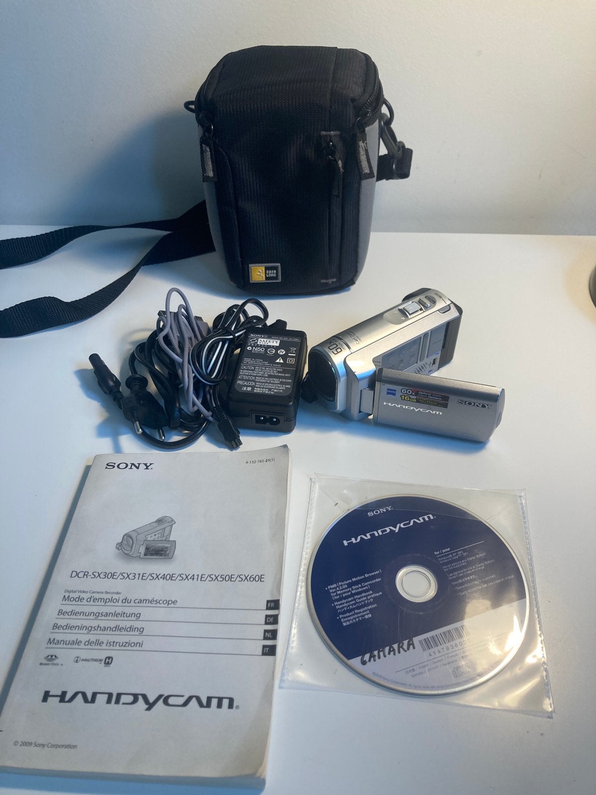 Sony Handycam Digital DCR-SX50E Dolby, 20x of meer, Ophalen of Verzenden, Zo goed als nieuw, Sony