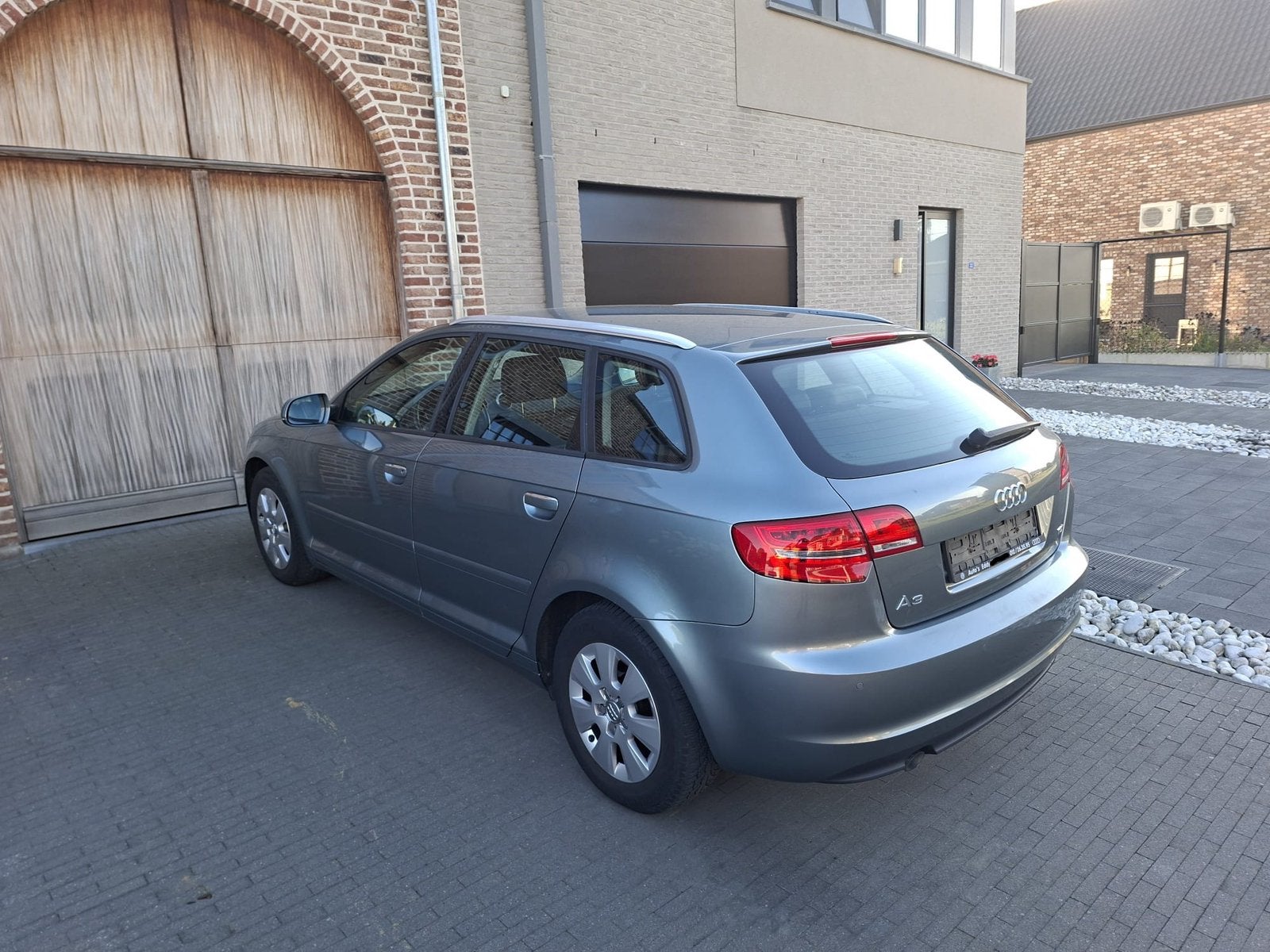 Audi A3 Sportback 1.6 TDI, Auto's, Euro 5, Zwart, Leder, 5 deurs