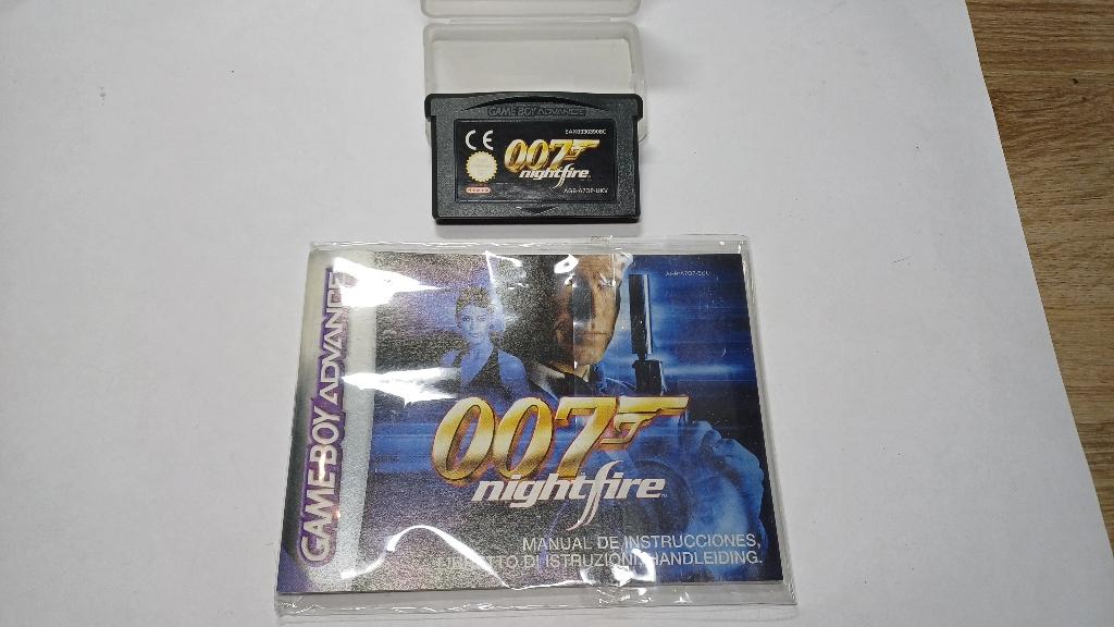 [GBA] 007 Nightfire + Handleiding, Consoles de jeu & Jeux vidéo, Jeux | Nintendo Game Boy, Shooter, Enlèvement ou Envoi, 1 joueur