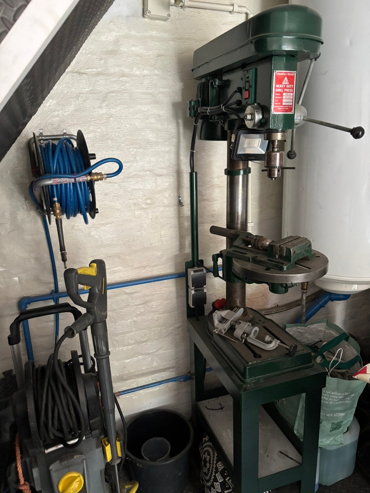 Kolomboormachine, Doe-het-zelf en Bouw, Ophalen, Gebruikt, Kolomboormachine