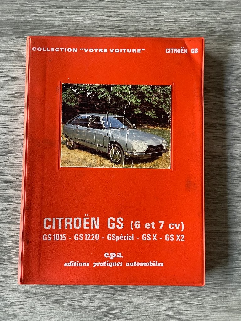 Collection "Votre Voiture" Citroën GS, Autos : Divers, Modes d'emploi & Notices d'utilisation, Enlèvement ou Envoi