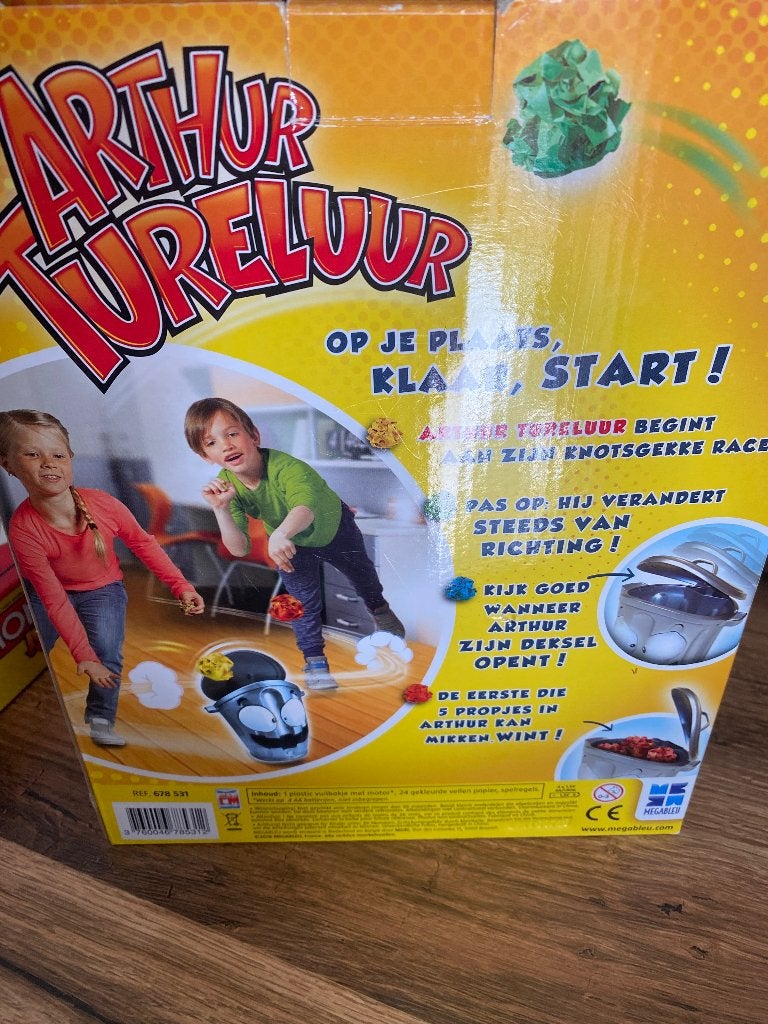 Arthur tuureluur spelletje, Ophalen, Gebruikt, Overig