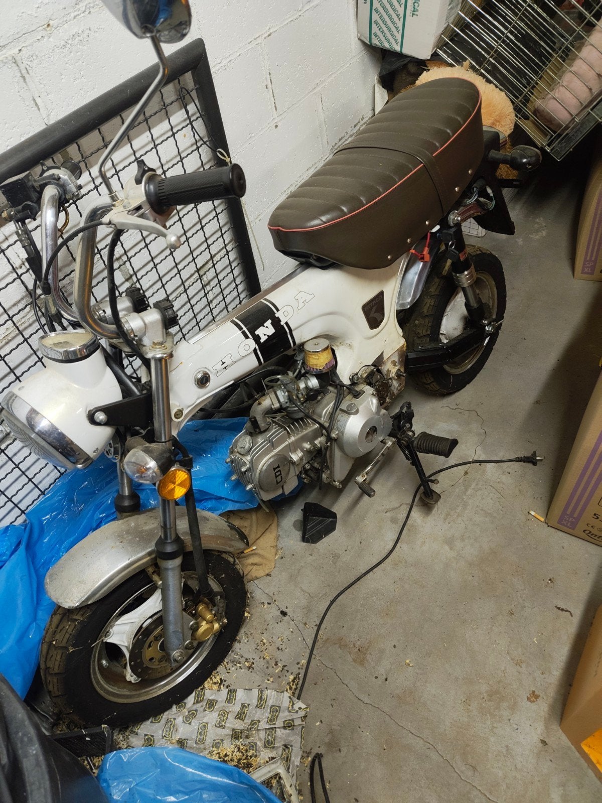 125 cc dax te koop, Enlèvement