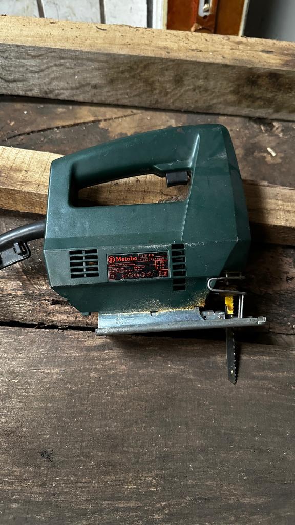 Wipzaag Metabo, Moins de 600 watts, 70 mm ou plus, Enlèvement, Utilisé