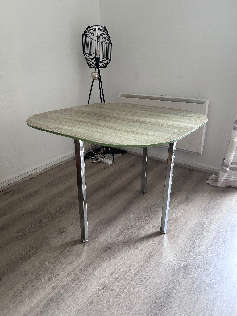 Table à manger, Huis en Inrichting, Tafels | Eettafels, Ophalen, Gebruikt, 50 tot 100 cm, Vierkant