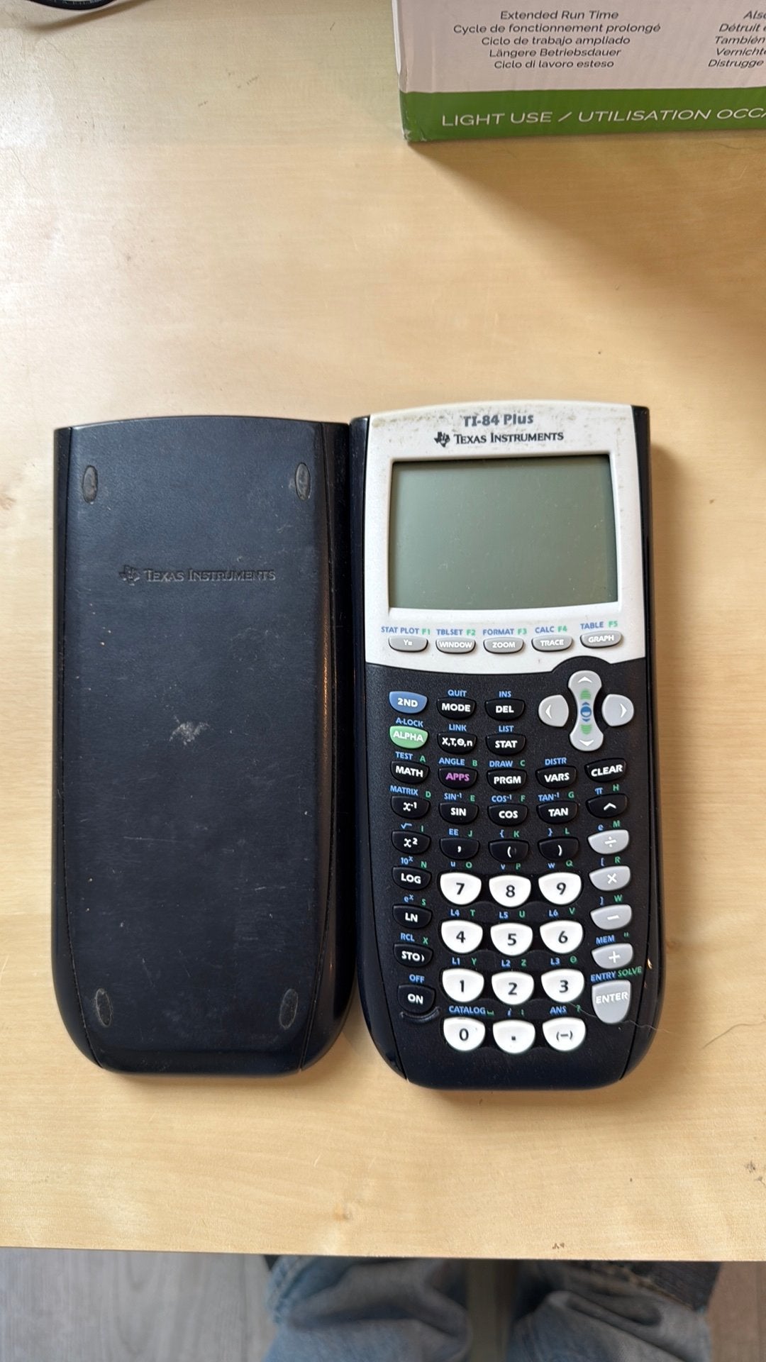 Texas Instruments TI-84 Plus rekenmachine, Diversen, Ophalen of Verzenden, Grafische rekenmachine, Gebruikt