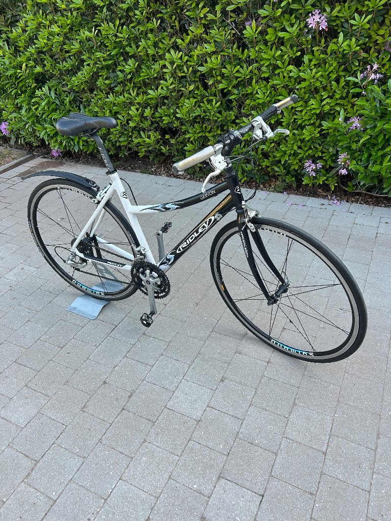 koersfiets dames lage instap, Fietsen en Brommers, Fietsen | Dames | Sportfietsen en Toerfietsen, Gebruikt, 26 inch, Velgrem, Ophalen
