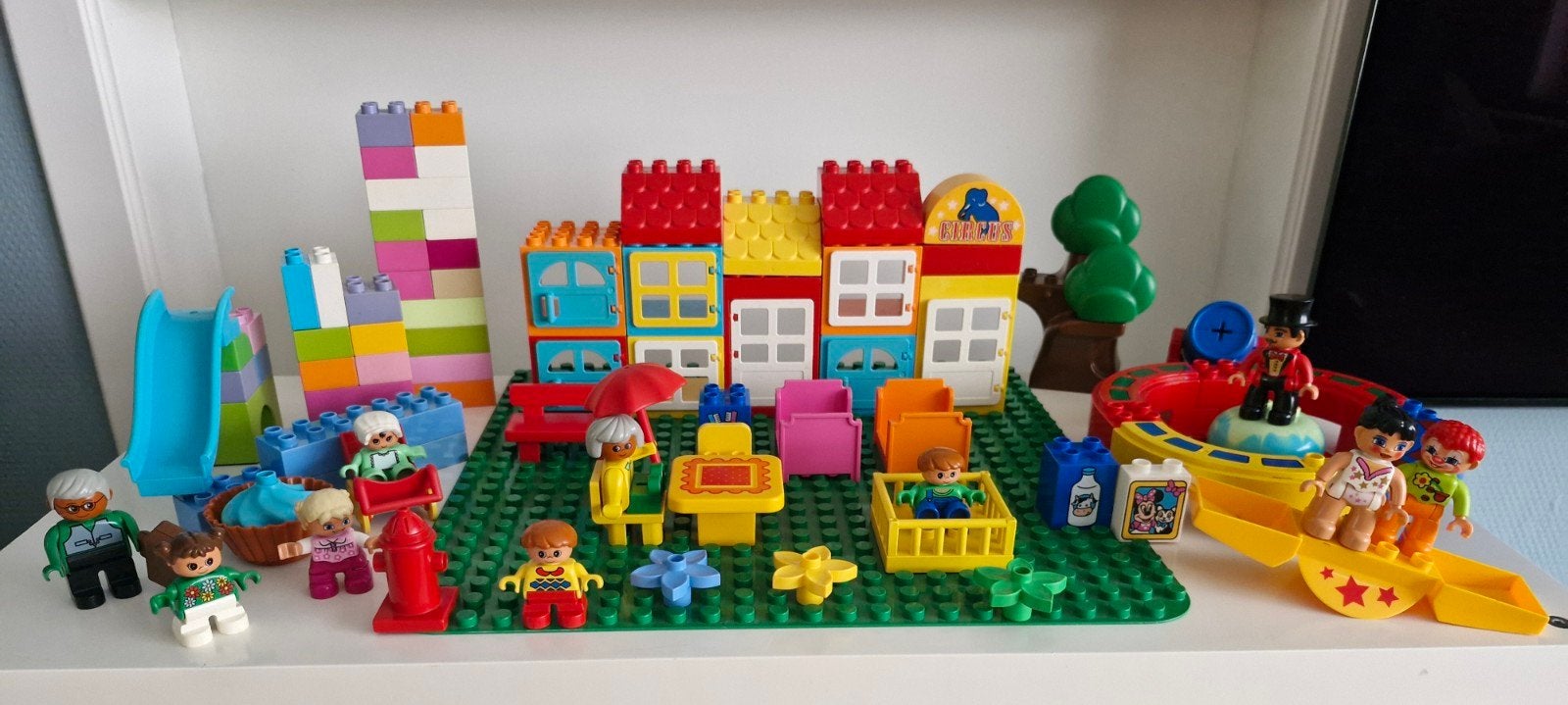 Groot lot duplo huisjes en circus, Kinderen en Baby's, Ophalen, Duplo