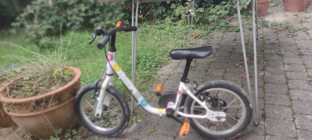 Kinder Fiets, Ophalen, Velgrem, B-twin decathlon, Minder dan 16 inch
