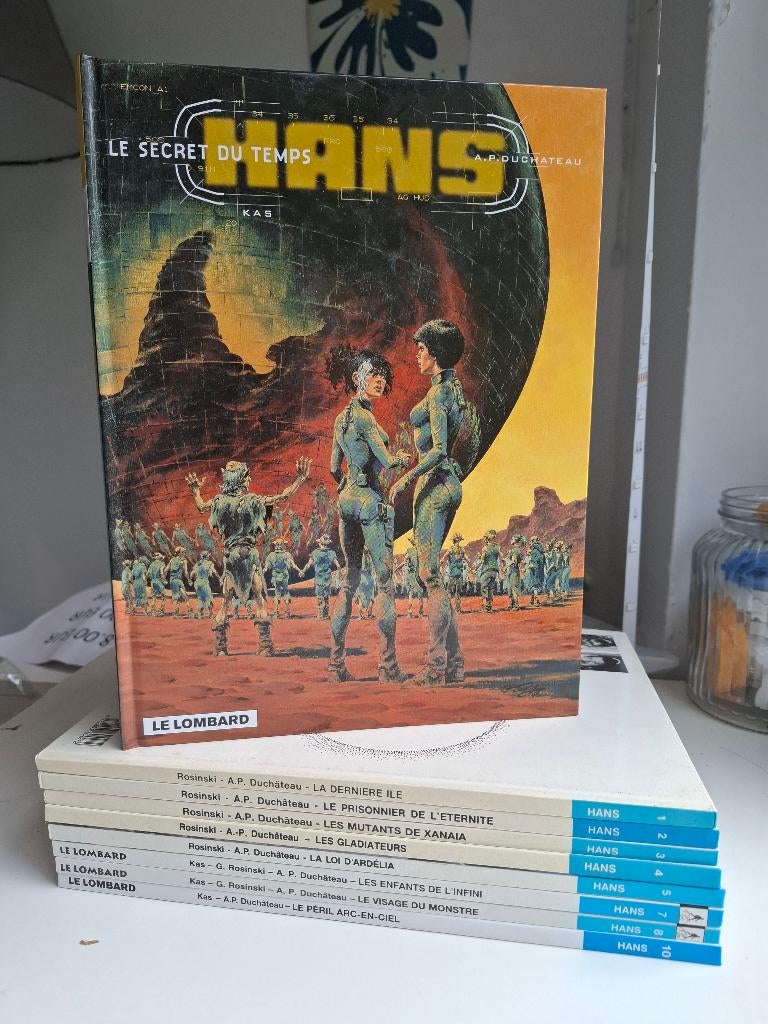 HANS ENSEMBLE DE 9 TOMES ROSINSKI TBE TOUS EO, Livres, BD, Comme neuf, Série complète ou Série, Enlèvement ou Envoi