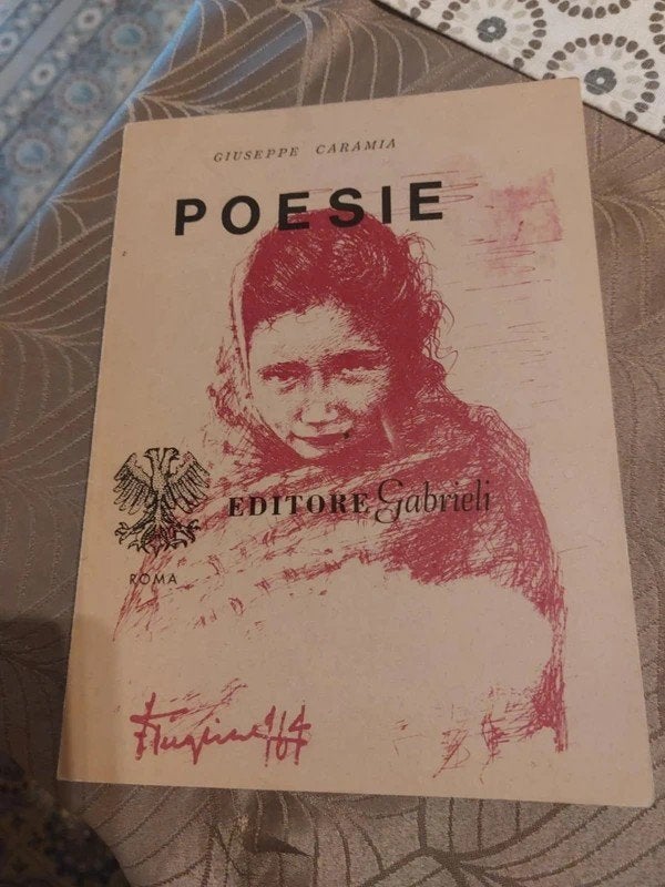 Gedichtenbundel 'Poesi'/ Giuseppe Caramia, Livres, Poèmes & Poésie, Utilisé, Un auteur, Enlèvement ou Envoi
