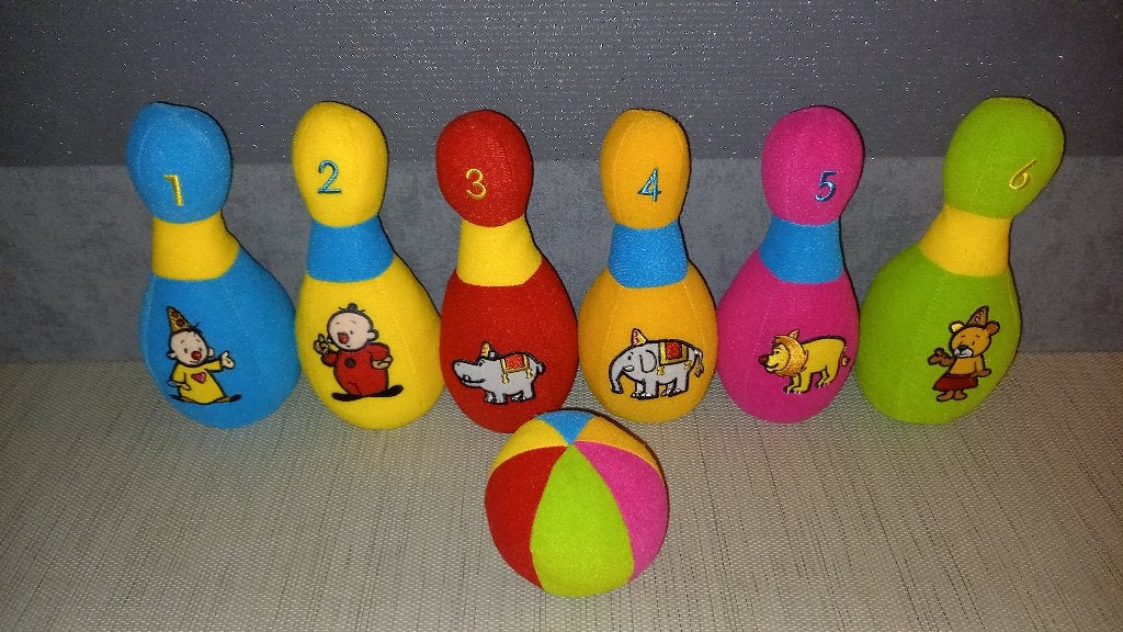 Bumba bowlingset, Ophalen of Verzenden, Zo goed als nieuw
