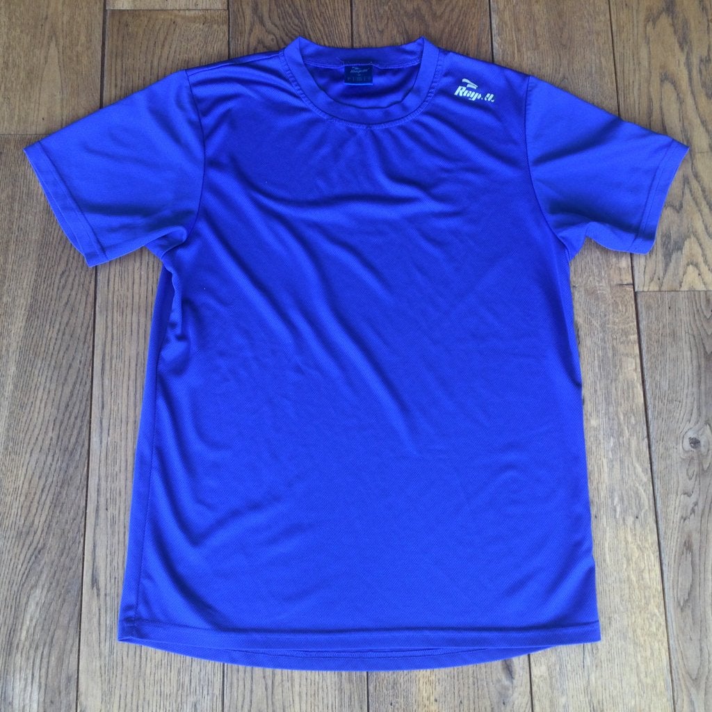 Loop shirt ROGELLI, Gedragen, Maat 48/50 (M), Blauw, Rogelli