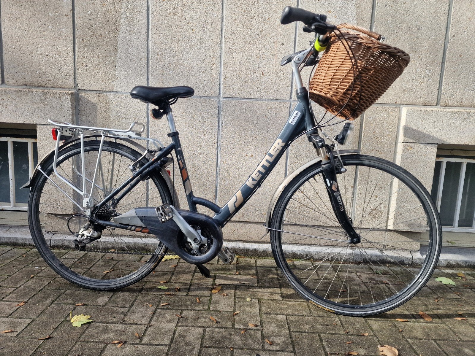 damesfiets kettler, Ophalen