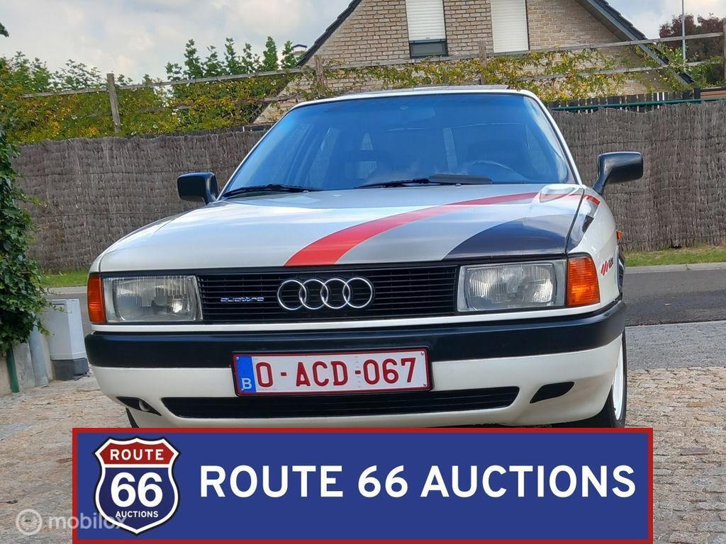 Audi 80 1.8 E | 1987 | Route 66 Auctions, Achat, Entreprise, Boîte manuelle, Autre carrosserie