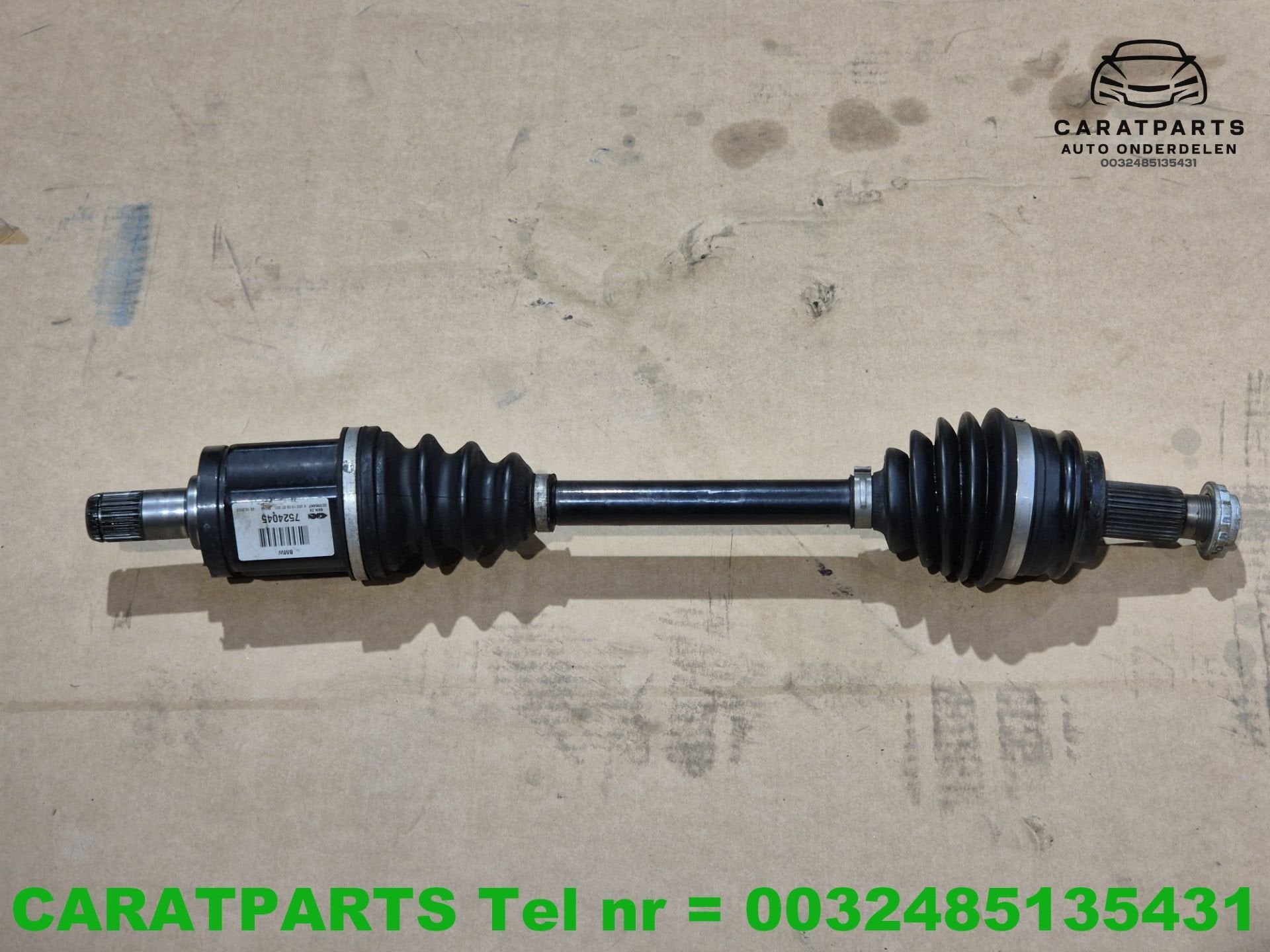 31607524045 7524045 7529201 BMW X3 aandrijfas E83 x3 e83, Auto-onderdelen, Petuelring 130
80788  Munich, DE, Gebruikt, Info@bmw.de