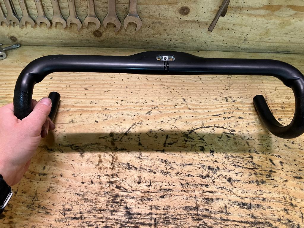 Hollowgram Carbon stuur 42cm, Enlèvement ou Envoi, Utilisé, Guidon, Carbone